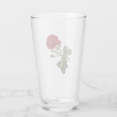 Red Long Stem Rose Glas (Rückseite)