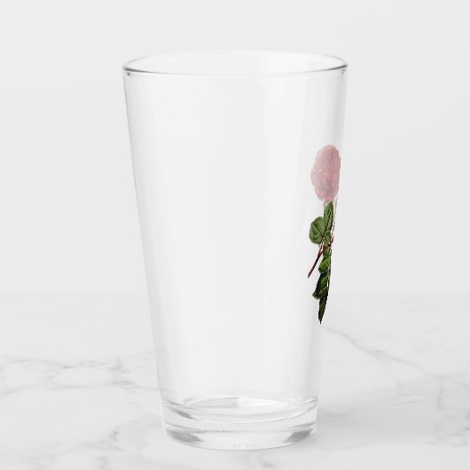 Red Long Stem Rose Glas (Rechts)