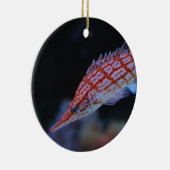 Red Longnose Hawkfish Keramikornament (Rechts)