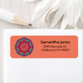 Red Lotus Mandala (Insitu)