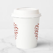 Red Love Cup Pappbecher (Links)