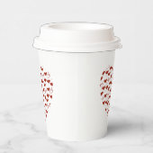 Red Love Cup Pappbecher (Rechts)