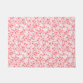 Red Love Hearts – Valentine Collection Fußmatte (Vorderseite)