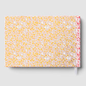 Red Love Hearts – Valentine Collection Gästebuch (Rückseite)