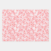 Red Love Hearts – Valentine Collection Geschenkpapier Set (Vorderseite 2)