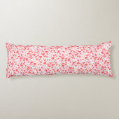 Red Love Hearts – Valentine Collection Seitenschläferkissen (Rückseite)