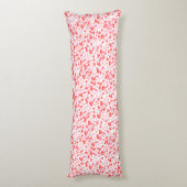 Red Love Hearts – Valentine Collection Seitenschläferkissen (Rückseite (Vertikal))