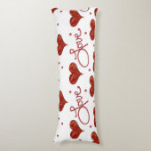 Red Love Pillow Seitenschläferkissen (Vorderseite Vertikal)