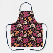 Red Lucky Kleeblatts Clover St Patrick`s Day Schürze (Vorderseite)