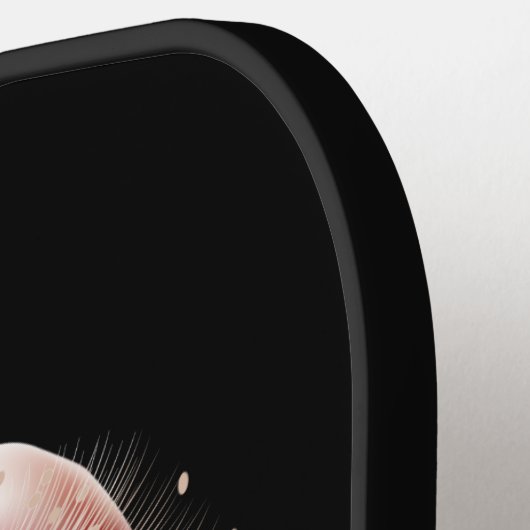 Red Lumineszenzfisch Pickleball Schläger (Linke Seite)