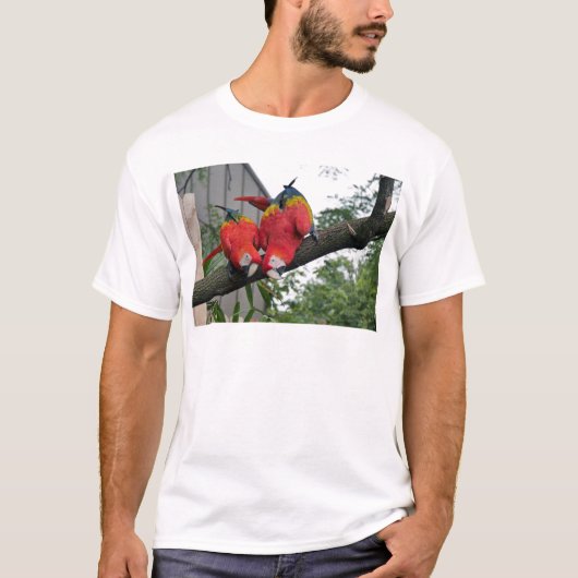 Red Macaws 1.JPG T-Shirt (Vorderseite)