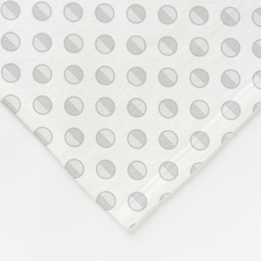 Red Machinery Fleece Blanket (Ecke)