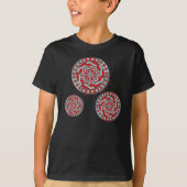Red Machinery Kid's and Baby Dark Shirt (Vorderseite)