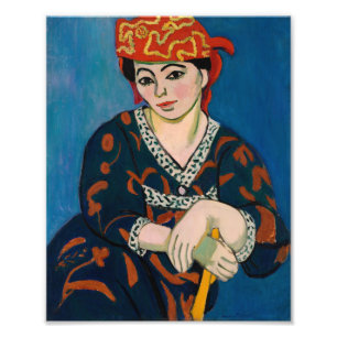 Red Madras Headdress (1907) Fotodruck