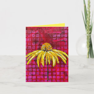 Red magenta conefelder Note