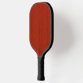 Red Mahogany Wood Monogram Pickleball Schläger (Links)