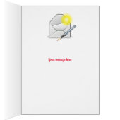 Red Mail Box Denken Sie an Ihre Nachricht (Innen (Rechts))