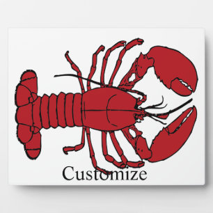 Red Maine Hummer Thunder_Cove Fotoplatte