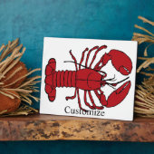 Red Maine Hummer Thunder_Cove Fotoplatte (Seite)