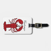 Red Maine Hummer Thunder_Cove Gepäckanhänger (Vorderseite horizontal)