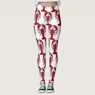 Red Maine Hummer Thunder_Cove Leggings