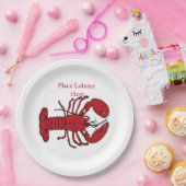 Red Maine Hummer Thunder_Cove Pappteller (Party)