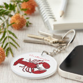 Red Maine Hummer Thunder_Cove Schlüsselanhänger (Vorderseite rechts)