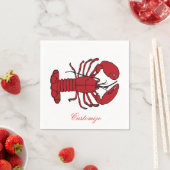 Red Maine Hummer Thunder_Cove Serviette (Beispiel)