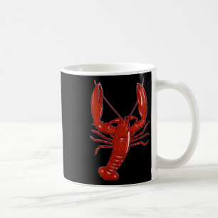 Red Maine Lobster Clic Design Nautical Boote Kaffeetasse
