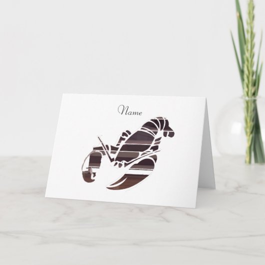 Red Maine Lobsters Thunder_Cove Dankeskarte (Vorderseite)