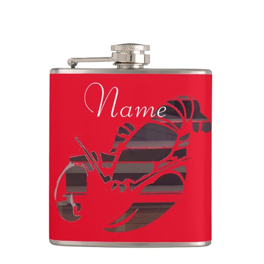 Red Maine Lobsters Thunder_Cove Flachmann (Vorderseite)
