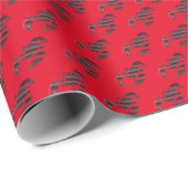 Red Maine Lobsters Thunder_Cove Geschenkpapier (Rolleneckpunkt)