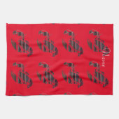 Red Maine Lobsters Thunder_Cove Geschirrtuch (Horizontal)