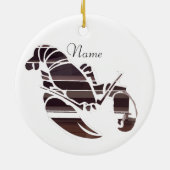 Red Maine Lobsters Thunder_Cove Keramik Ornament (Hinten)