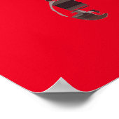 Red Maine Lobsters Thunder_Cove Poster (Ecke)