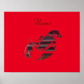 Red Maine Lobsters Thunder_Cove Poster (Vorne)