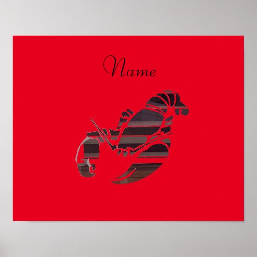 Red Maine Lobsters Thunder_Cove Poster (Vorne)