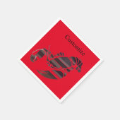 Red Maine Lobsters Thunder_Cove Serviette (Ecke)