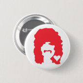 Red Man Liebe Button (Vorne & Hinten)