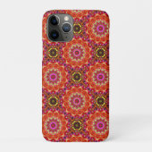 Red MANDALA Case-Mate iPhone Hülle (Rückseite)