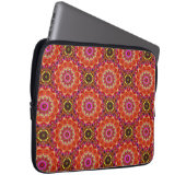 Red MANDALA Laptopschutzhülle (Vorne Rechts)