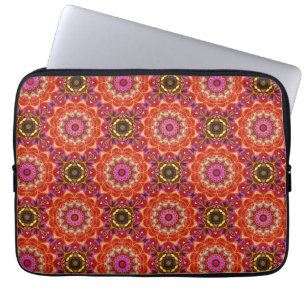 Red MANDALA Laptopschutzhülle
