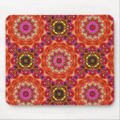 Red MANDALA Mousepad (Vorne)
