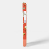 Red Mango Spring Wild Blume iPhone Case (Rückseite / Links)
