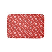 Red Map Kontur HONG KONG Flag Badematte (Vorderseite)