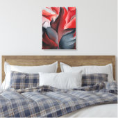 Red Maple am George Lake | Georgia O'Keeffe | Leinwanddruck (Insitu (Schlafzimmer))