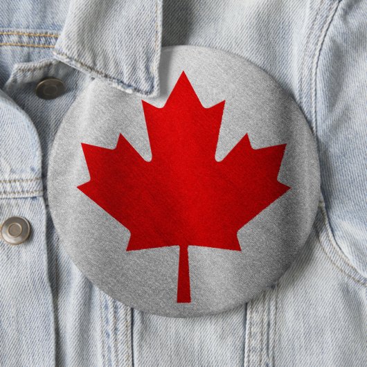Red Maple Leaf Button (Beispiel)