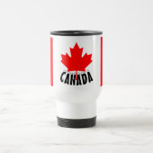 Red Maple Leaf Canada Flag Reisebecher (Mittel)