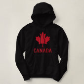 Red Maple Leaf Liebe Flag Canada Day.pnng Hoodie (Design vorne)