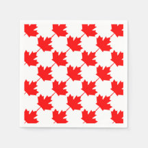 Red Maple Leaf Pattern